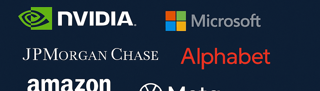 en-iyi-firmalar-nvidia-microsoft-jpmorgen-chase-alphabet-amazon-meta-bbva-volkswagen-group-airbus-cigna